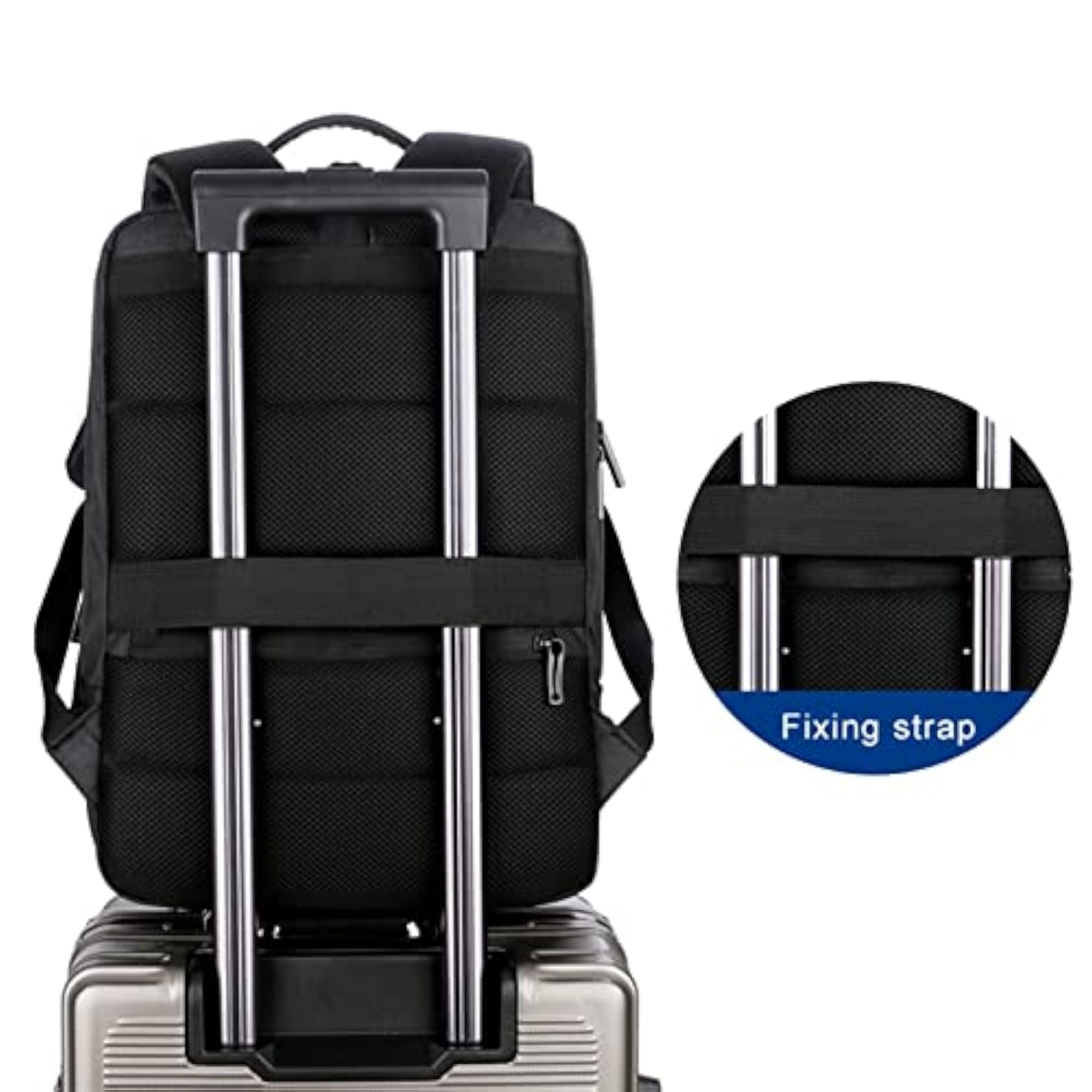Men's Waterproof Large Capacity Travel Backpack with USB Charging